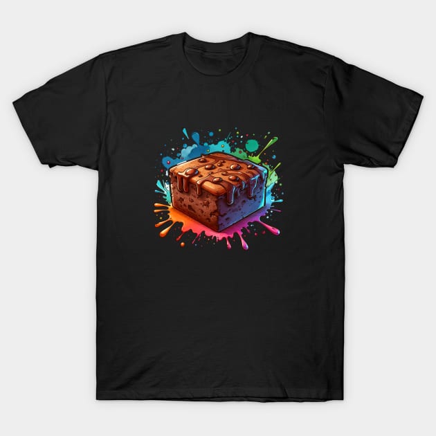 Brownie Kawaii Brekfast Vintage Retro Since Salted Yummy T-Shirt by Flowering Away